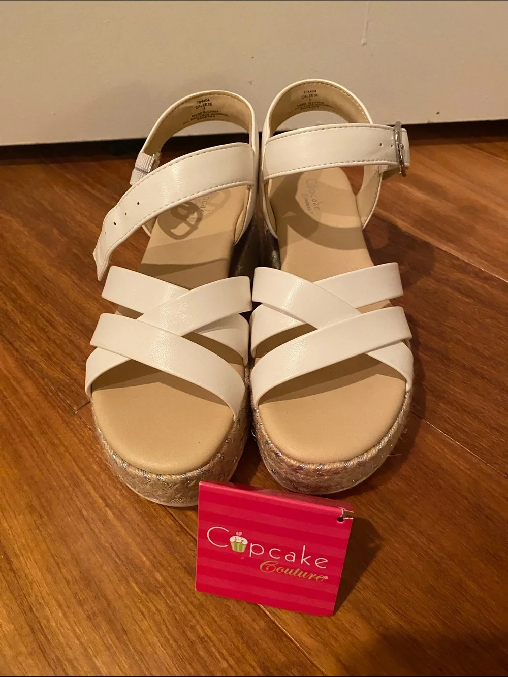 Cupcake Couture platform espadrille